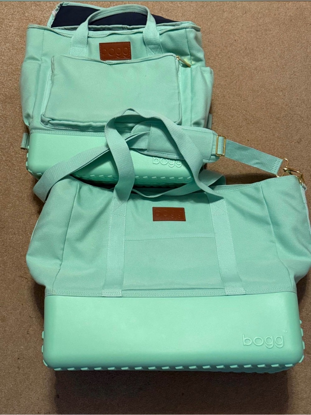 Bogg Bag Mint Canvas Tote – Versatile Women’s Beach & Everyday Bag